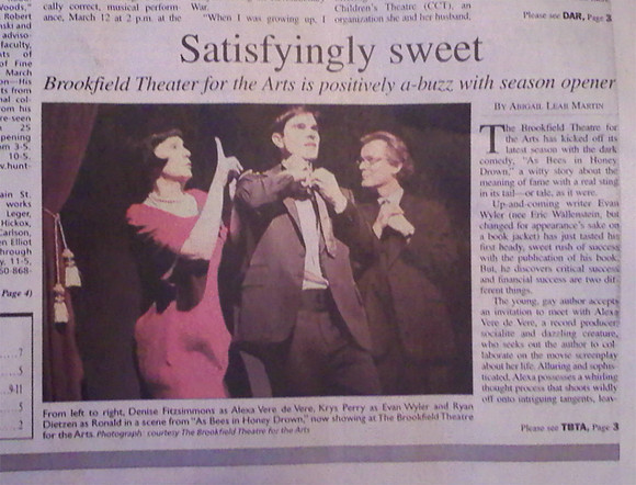 The New Milford Times - As Bees In Honey Drown  3-10-06