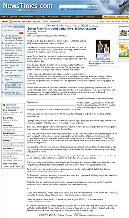 News Times - Spoon River  Sept 08